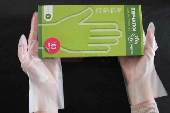 прозрачные перчатки из эластомера